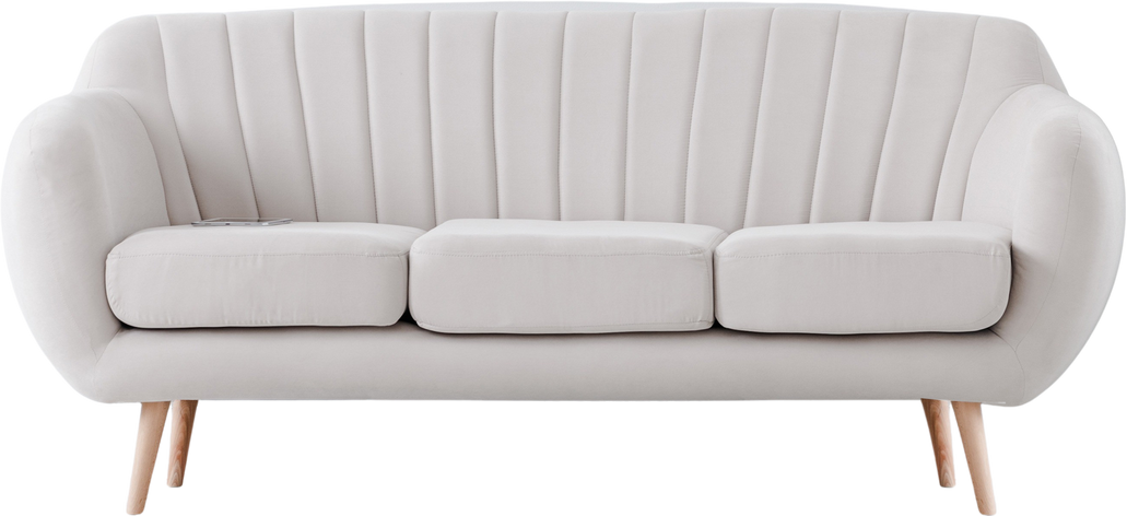 3D White Sofa